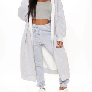 Black & Gray Women's Long Jacket x2